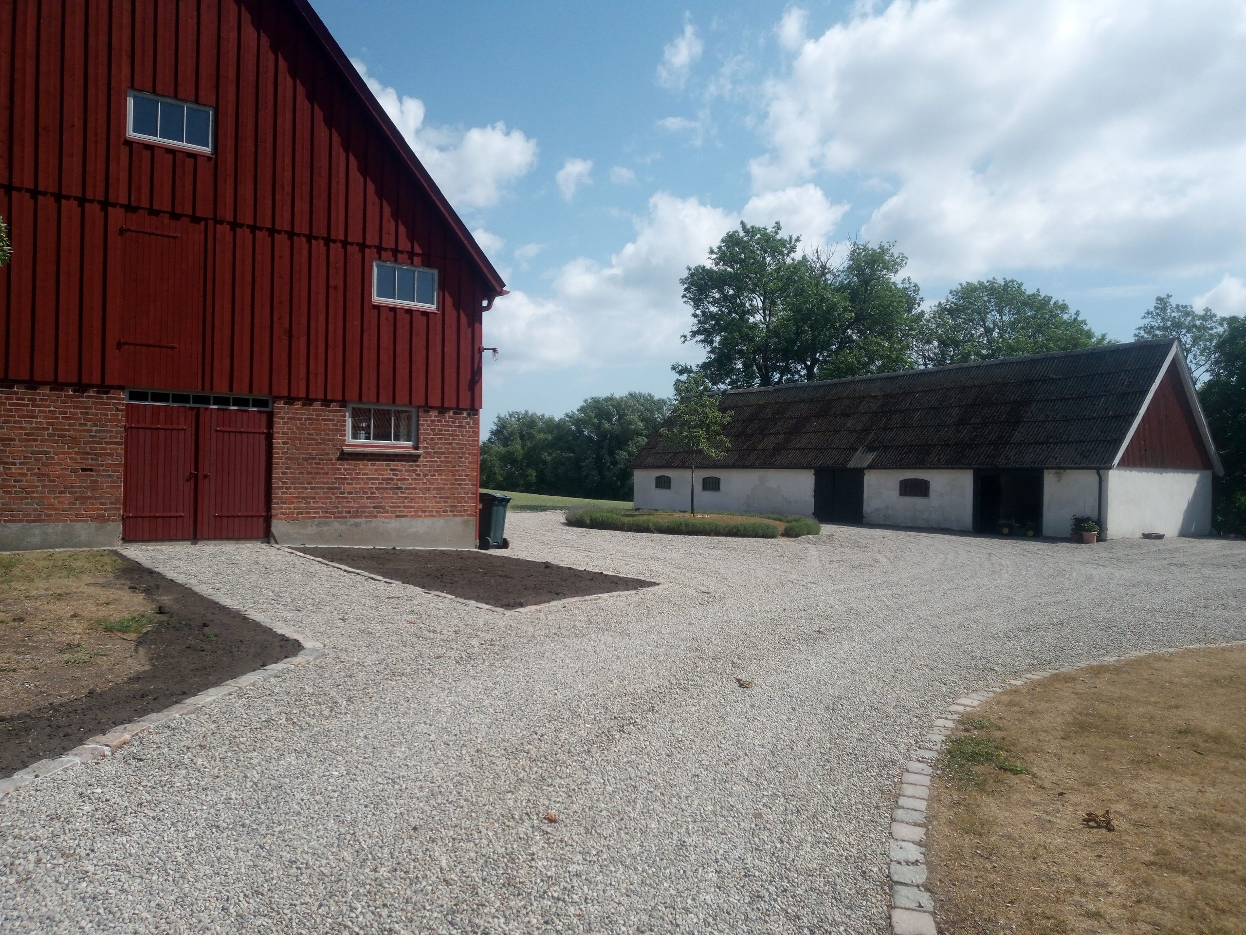 markarbete Skåne Ystad